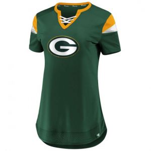 Packers Women's Green Athena Draft Me Fashion Top