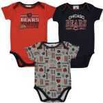 Bears Baby 3 Piece Bodysuit Set