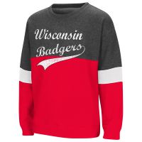 Badgers Girl's Rockyroad Crew Sweatshirt