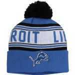 Detroit Lions Toddler Cuffed Knit with Pom