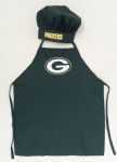 Packers Chef Hat and Apron Set