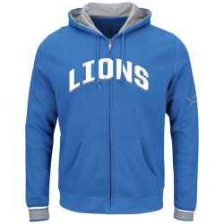 Lions Men's Anchor Point Full Zip Hoodie