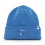Lions Mens Blue Cuffed Knit Hat
