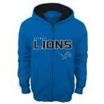 Lions Preschool Stated Full Zip Hoodie