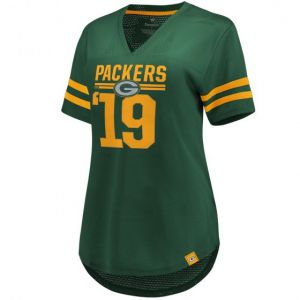 Packers Women's Full Mesh Fashion Top