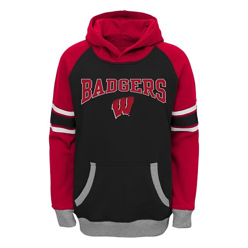 Badgers Preschool Boy's Robust Hooded Sweatshirt