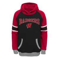 Badgers Preschool Boy's Robust Hooded Sweatshirt