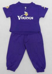 Vikings Infant Boys Field Goal Pants Set